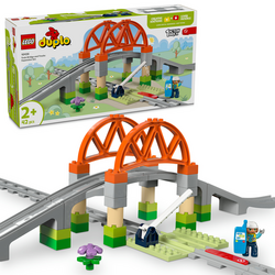 LEGO® DUPLO® 10426 Železniční most a koleje – rozšiřující sada