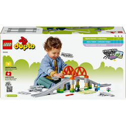 LEGO® DUPLO® 10426 Železniční most a koleje – rozšiřující sada