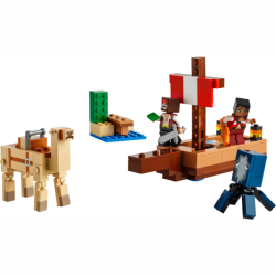 LEGO® Minecraft® 21259 Plavba na pirátské lodi
