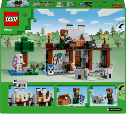 LEGO® Minecraft® 21261 Vlčí pevnost
