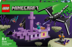 LEGO® Minecraft® 21264 Drak z Enderu a loď z Endu
