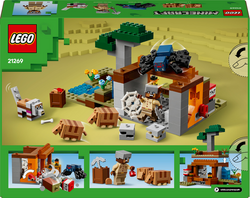 LEGO® Minecraft® 21269 Výprava do dolu a pásovec
