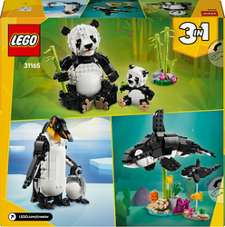 LEGO® Creator 3 v 1 31165 Divoká zvířata: Pandí rodinka