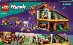 LEGO® Friends 41745 Autumn a její koňská stáj
