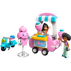 LLEGO® Friends 42643 Stánek s cukrovou vatou a skútr
