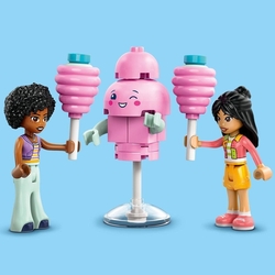 LLEGO® Friends 42643 Stánek s cukrovou vatou a skútr
