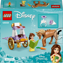 LEGO® - Disney Princess™ 43233 Bella a pohádkový kočár s koníkem
