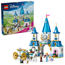 LEGO® | Disney 43275 Popelčin zámek a kočár s koňmi
