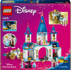 LEGO® | Disney 43275 Popelčin zámek a kočár s koňmi
