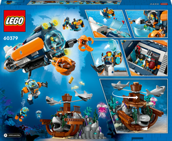 LEGO® City 60379 Hlubinná průzkumná ponorka
