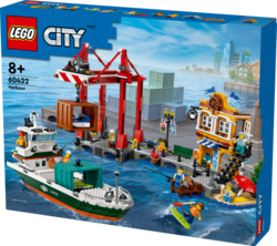 LEGO® City 60422 Přístav s nákladní lodí