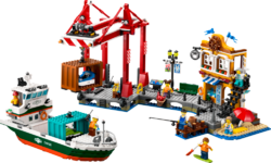 LEGO® City 60422 Přístav s nákladní lodí