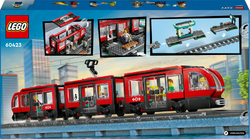 LEGO® City 60423 Tramvaj a zastávka v centru města
