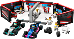 LEGO® City 60444 Garáž F1® a vozy Mercedes-AMG a Alpine