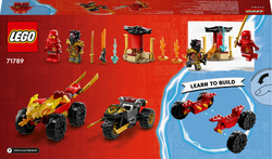 LEGO® NINJAGO® 71789 Kai a Ras v duelu auta s motorkou
