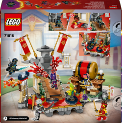 LEGO® NINJAGO® 71818 Turnajová bitevní aréna
