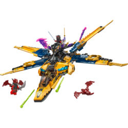 LEGO® NINJAGO® 71833 Ras, Arin a superbouřkové letadlo