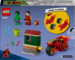 LEGO® Marvel 76287 Iron Man s motorkou a Hulk
