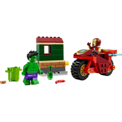 LEGO® Marvel 76287 Iron Man s motorkou a Hulk
