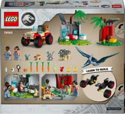 LEGO® Jurassic World 76963 Záchranářské středisko pro dinosauří mláďata
