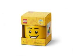 LEGO® úložná hlava (velikost S) - šťastný chlapec 
